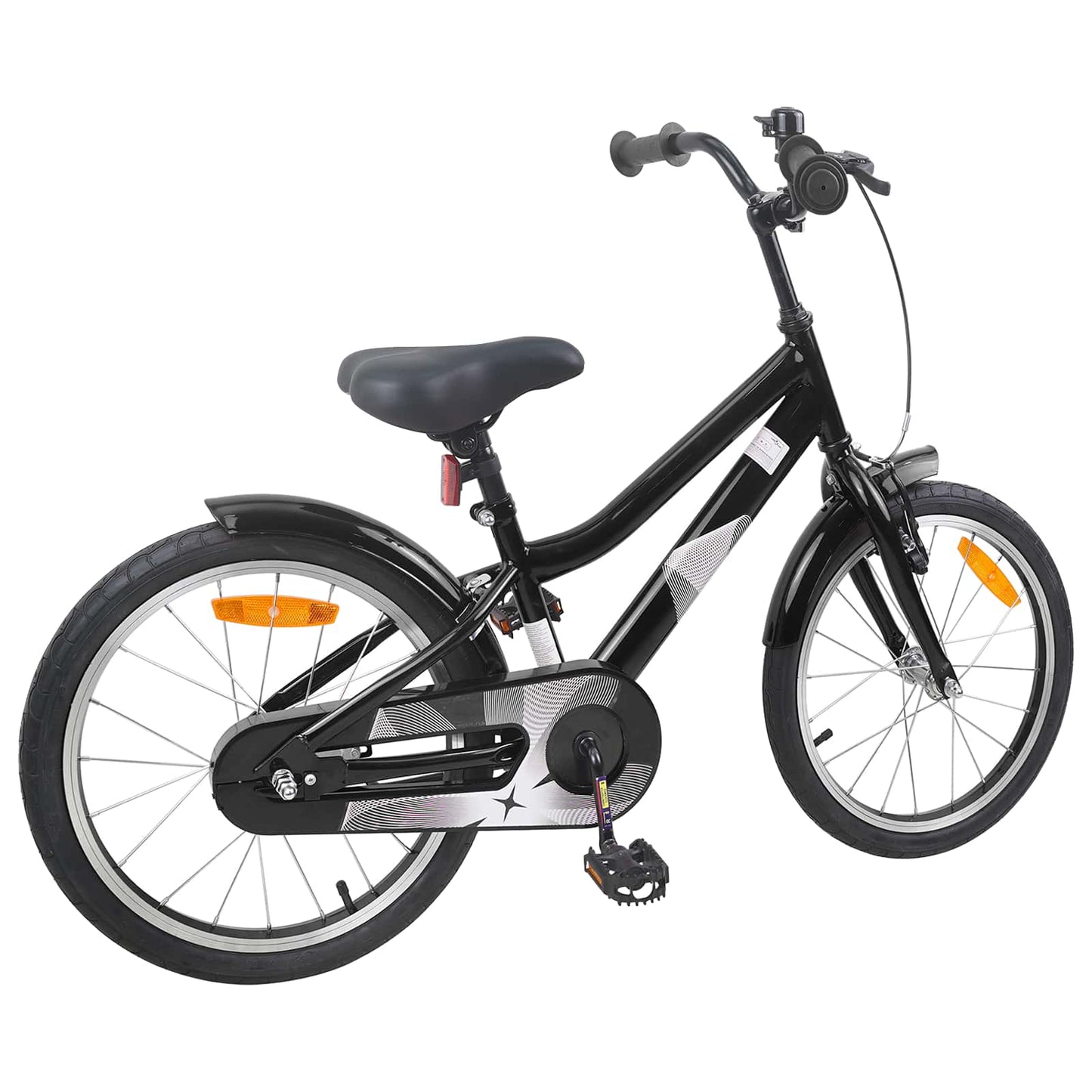 Kinderfiets 18 Inch voor 5-7 jaar Zwart