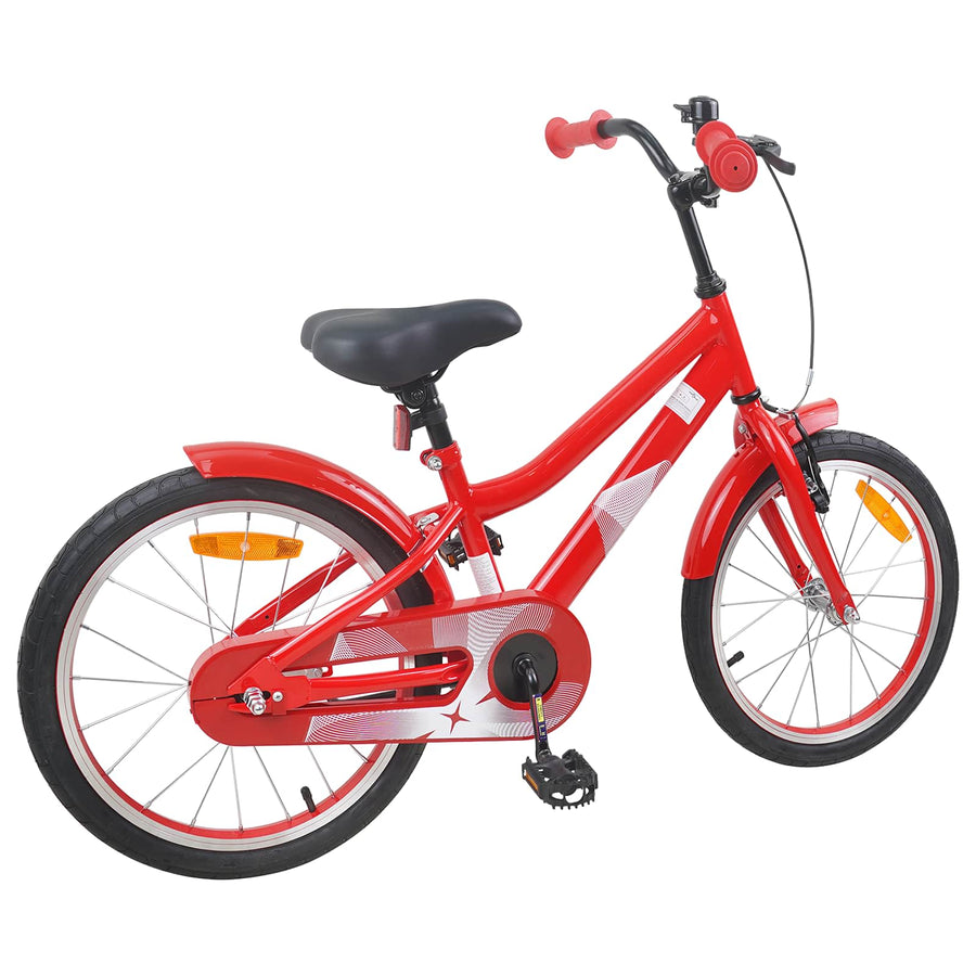 Kinderfiets 18 Inch voor 5-7 jaar Rood