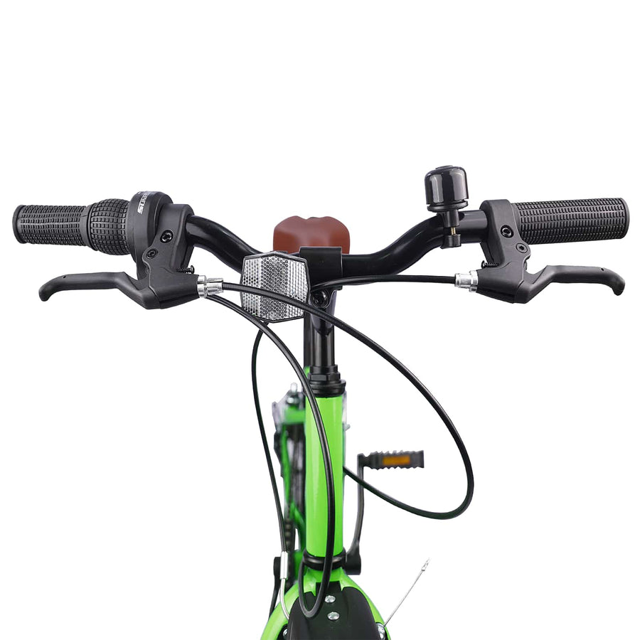 Kinderfiets 24 Inch 6-Speed voor 8-12 jaar oud Groen
