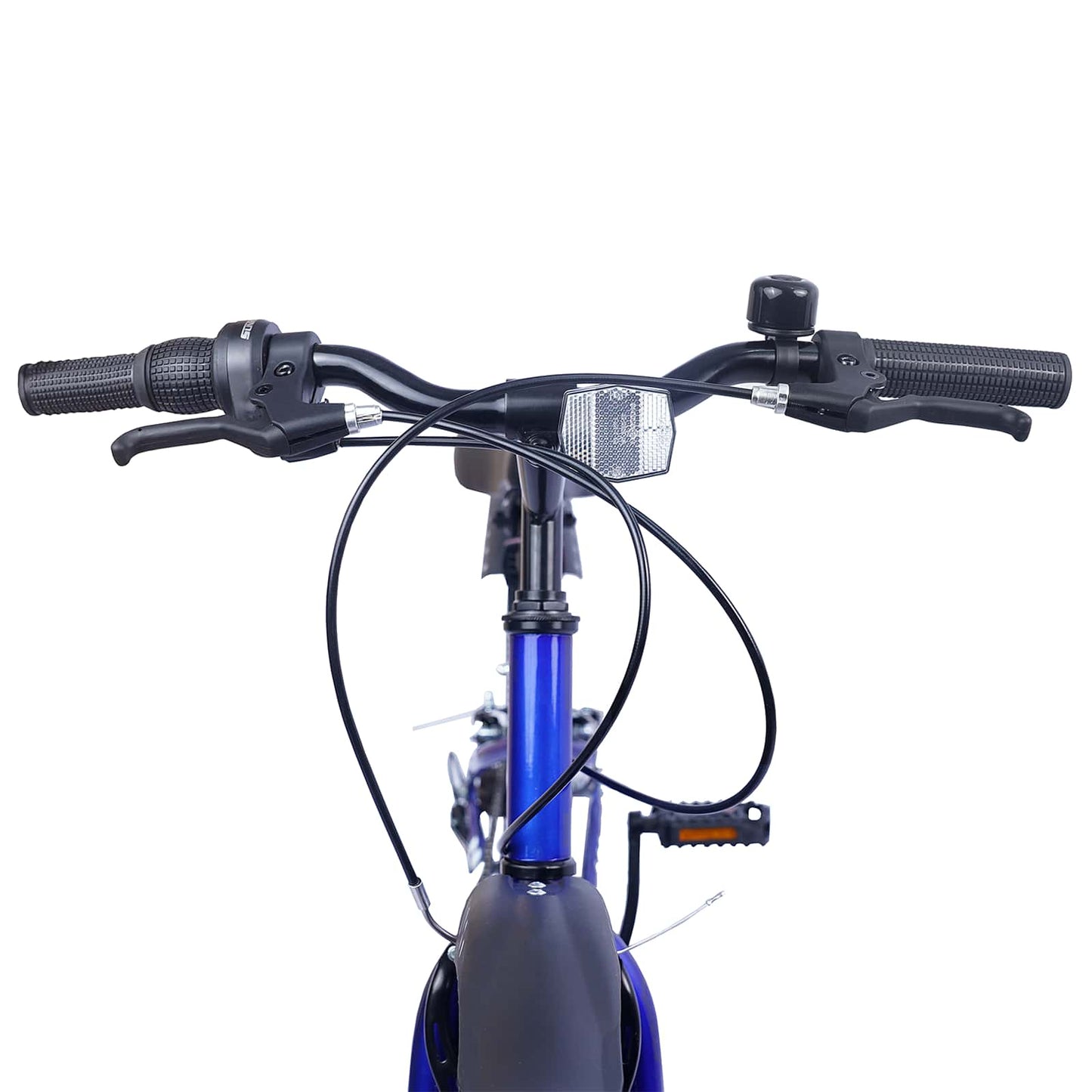 Kinderfiets 20 Inch 6-Speed voor 6-11 jaar oud Donkerblauw