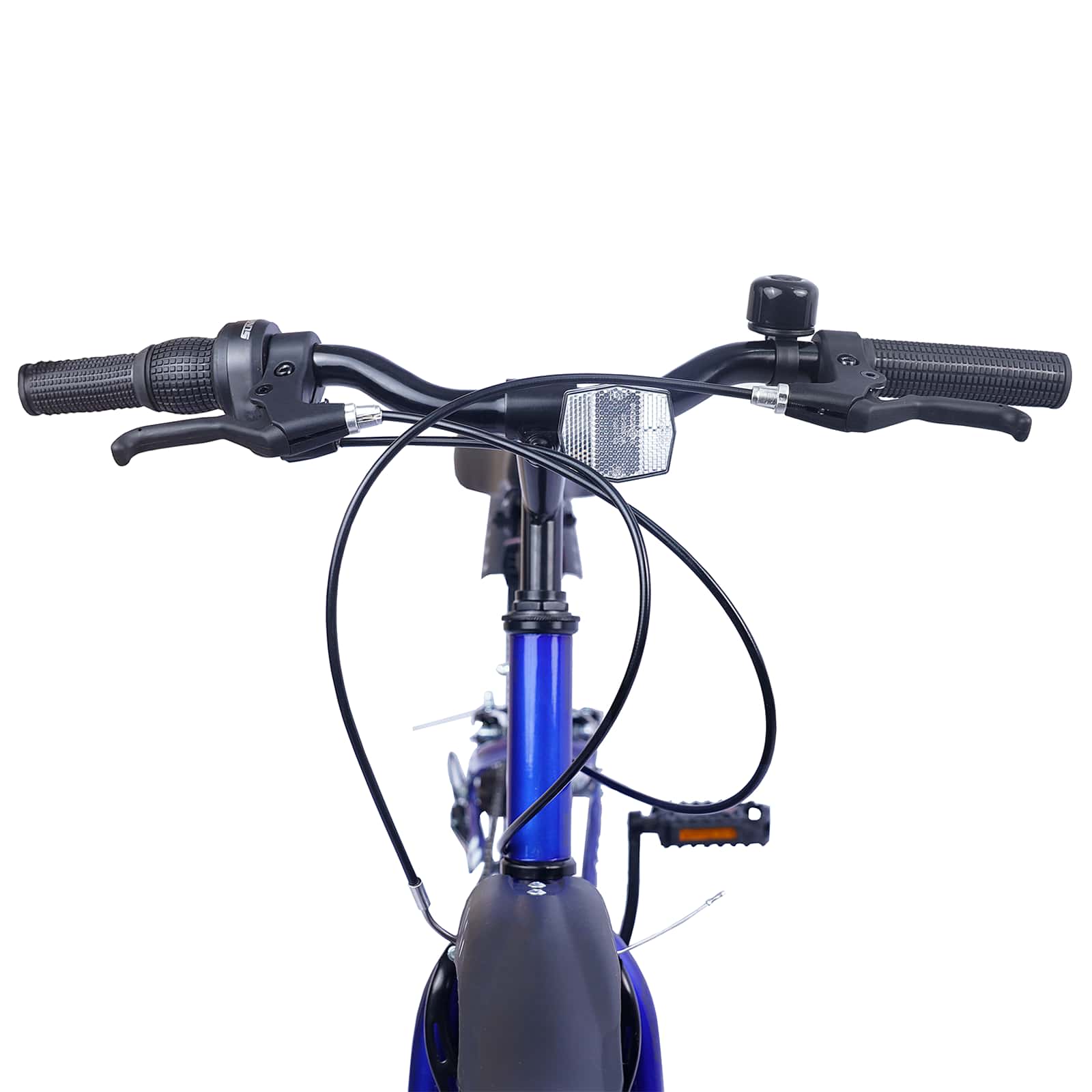 Kinderfiets 20 Inch 6-Speed voor 6-11 jaar oud Donkerblauw