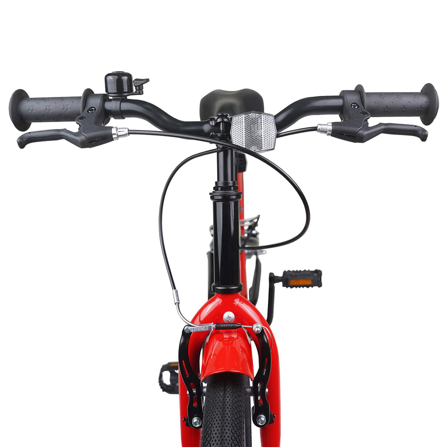 Kinderfiets 20 Inch voor 6-11 jaar oud Blauw Wit