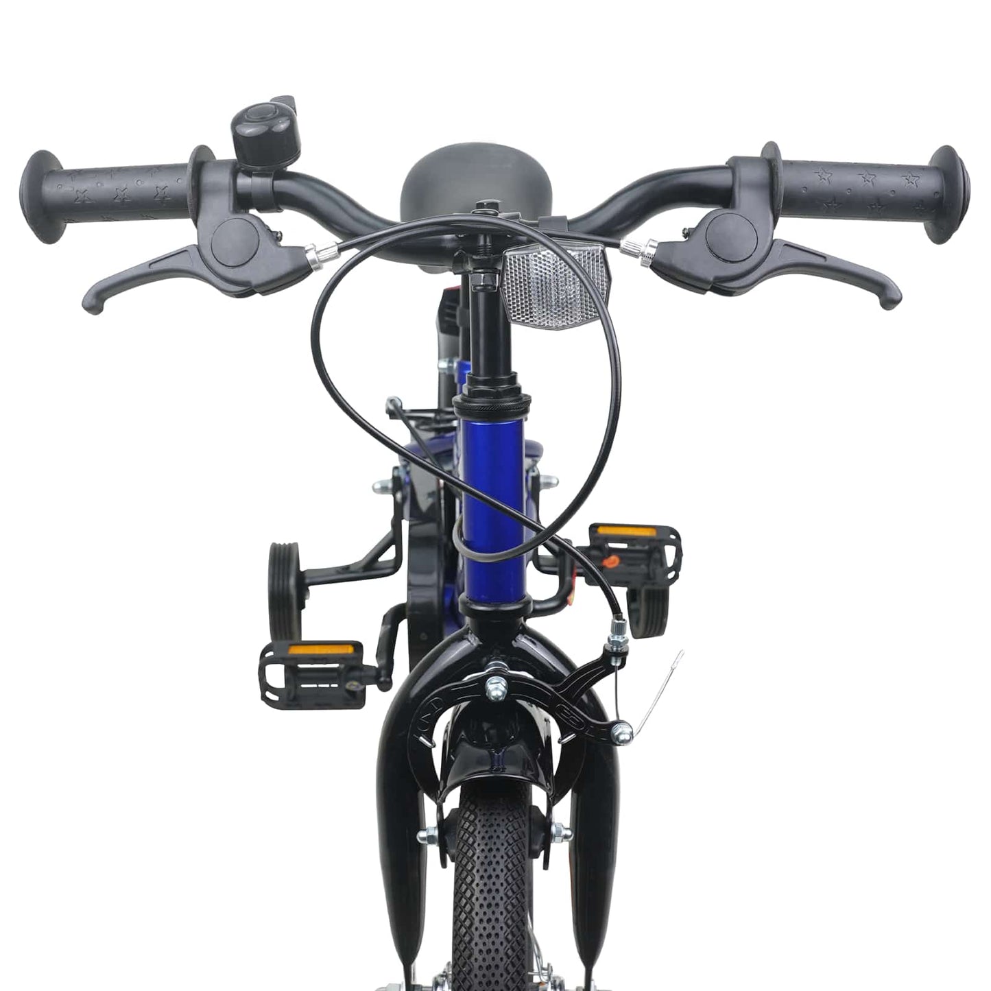Kinderfiets 12 Inch voor 2-4 jaar oud Blauw en Zwart