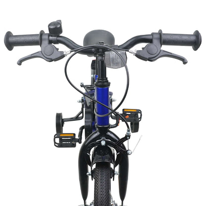 Kinderfiets 12 Inch voor 2-4 jaar oud Blauw en Zwart