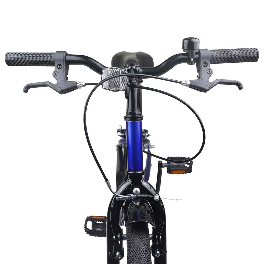 Kinderfiets 18 Inch voor 5-7 jaar Blauw Zwart