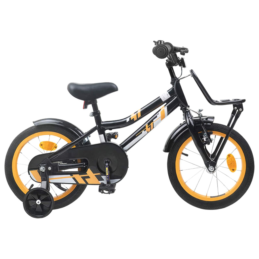 Kinderfiets 16 Inch voor 4-6 jaar oud Oranje Zwart
