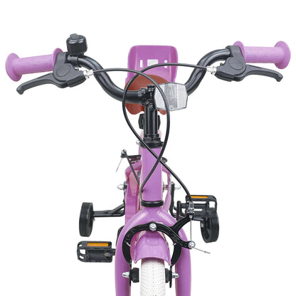 Kinderfiets 16 Inch voor 4-6 jaar oud Paars