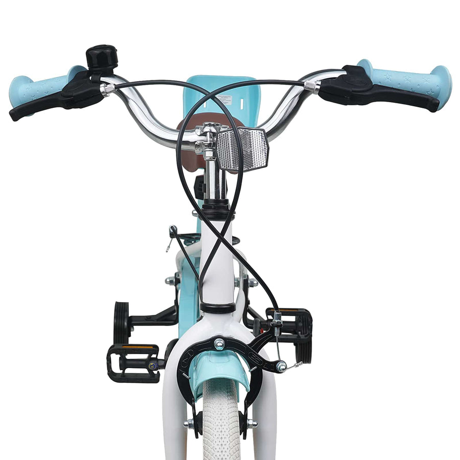 Kinderfiets 14 Inch voor 3-5 jaar oud Wit