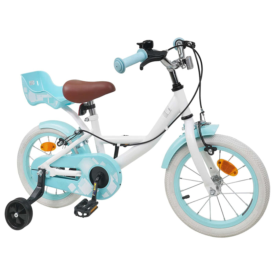 Kinderfiets 14 Inch voor 3-5 jaar oud Wit