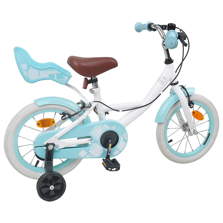 Kinderfiets 14 Inch voor 3-5 jaar oud Wit
