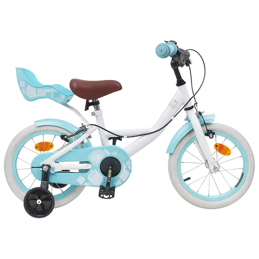 Kinderfiets 14 Inch voor 3-5 jaar oud Wit