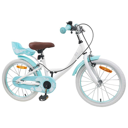 Kinderfiets 18 Inch voor 5-7 jaar Wit