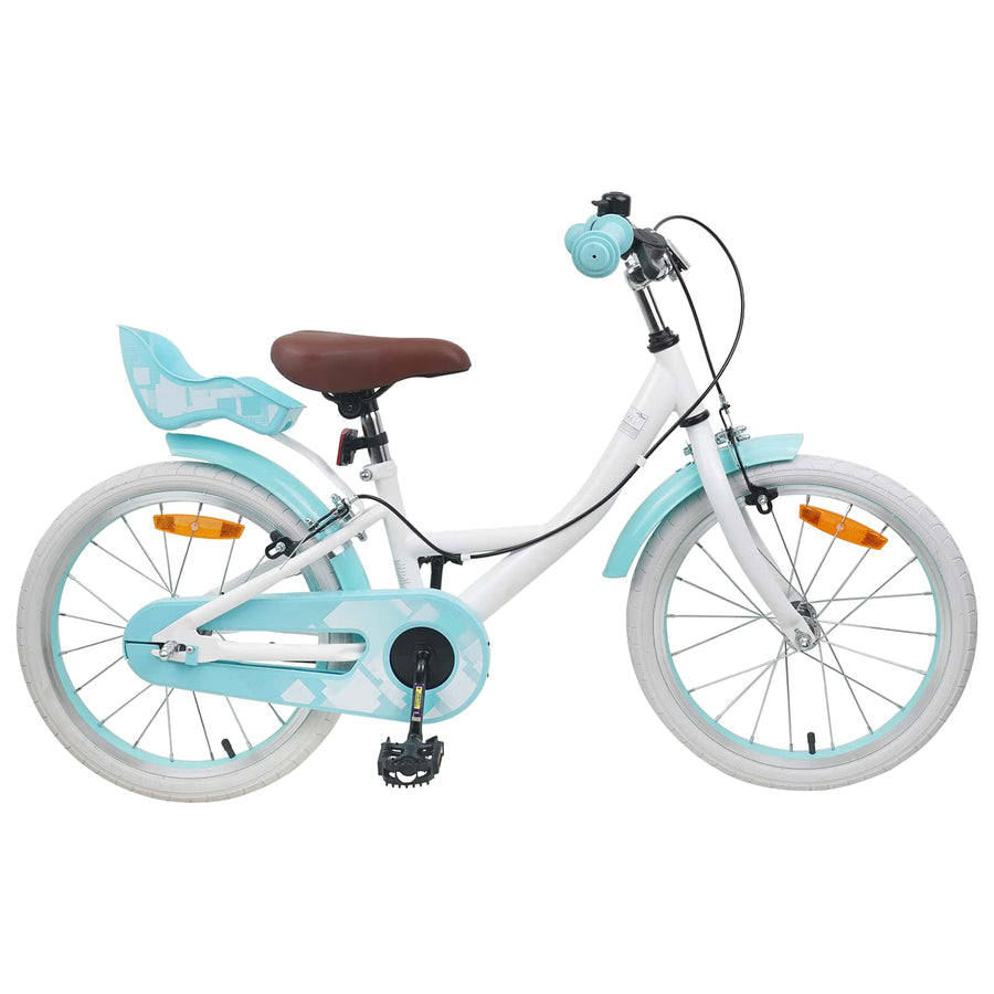 Kinderfiets 18 Inch voor 5-7 jaar Wit