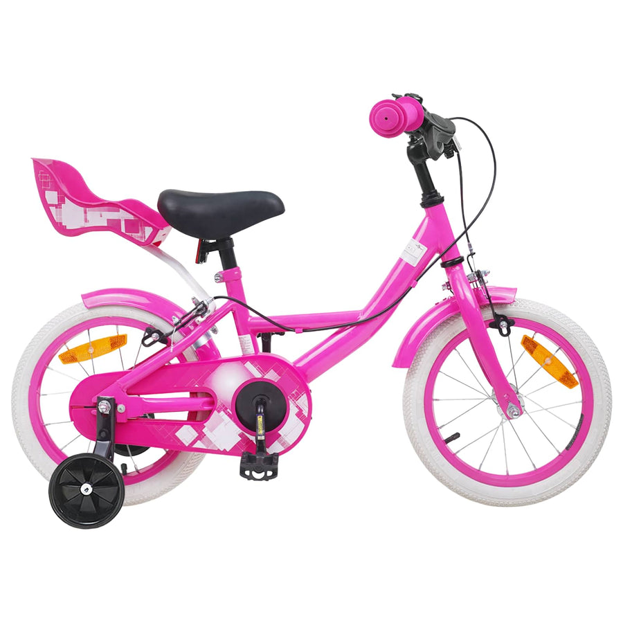 Kinderfiets 16 Inch voor 4-6 jaar oud Roze