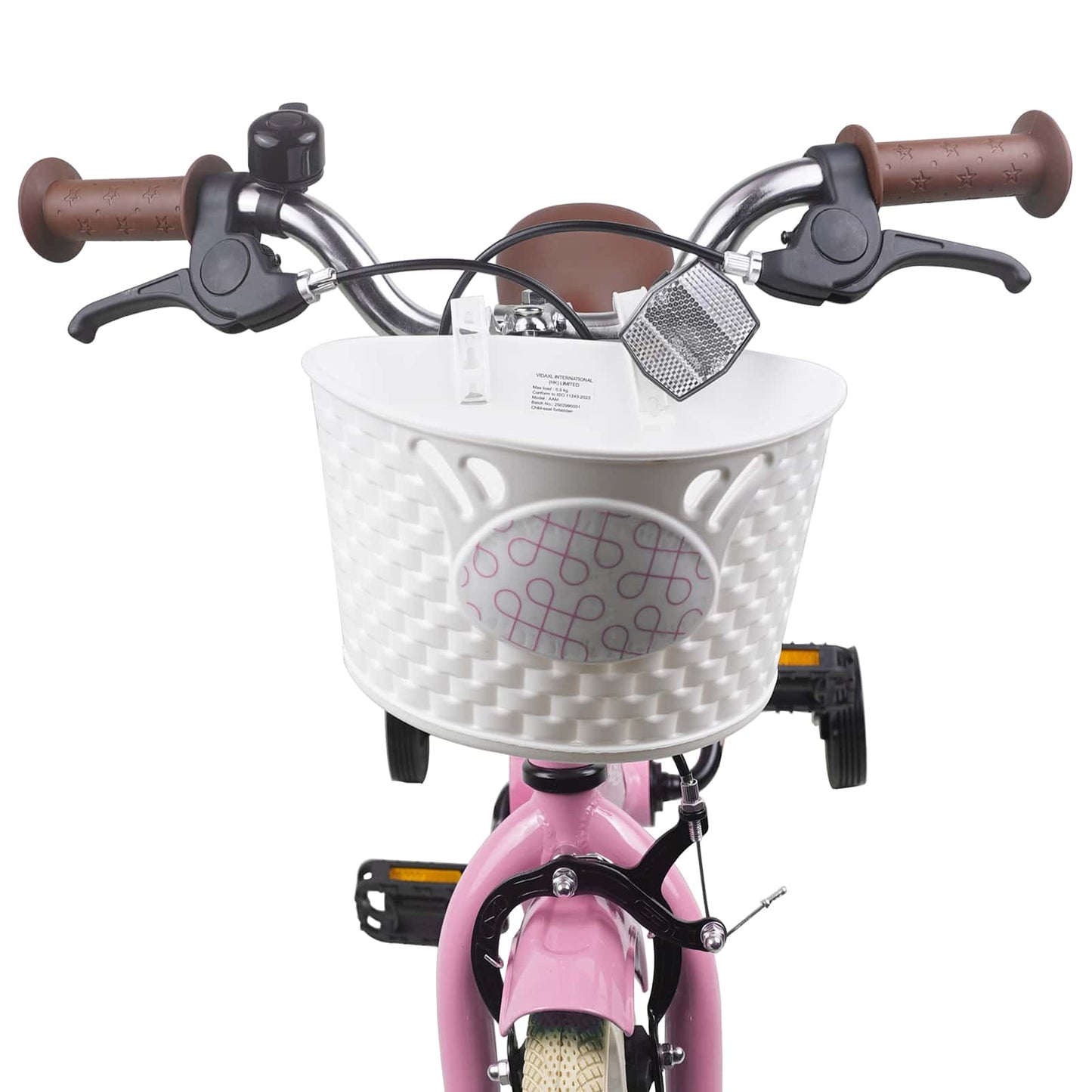 Kinderfiets 16 Inch voor 4-6 jaar oud Lichtroze