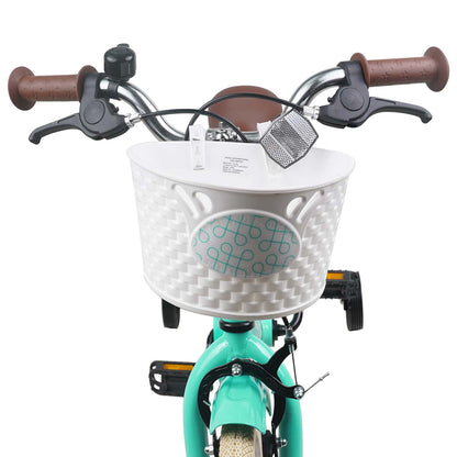 Kinderfiets 14 Inch voor 3-5 jaar oud Zeegroen