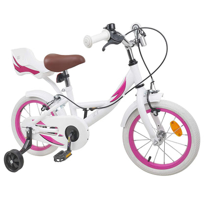 Kinderfiets 16 Inch voor 4-6 jaar oud Wit
