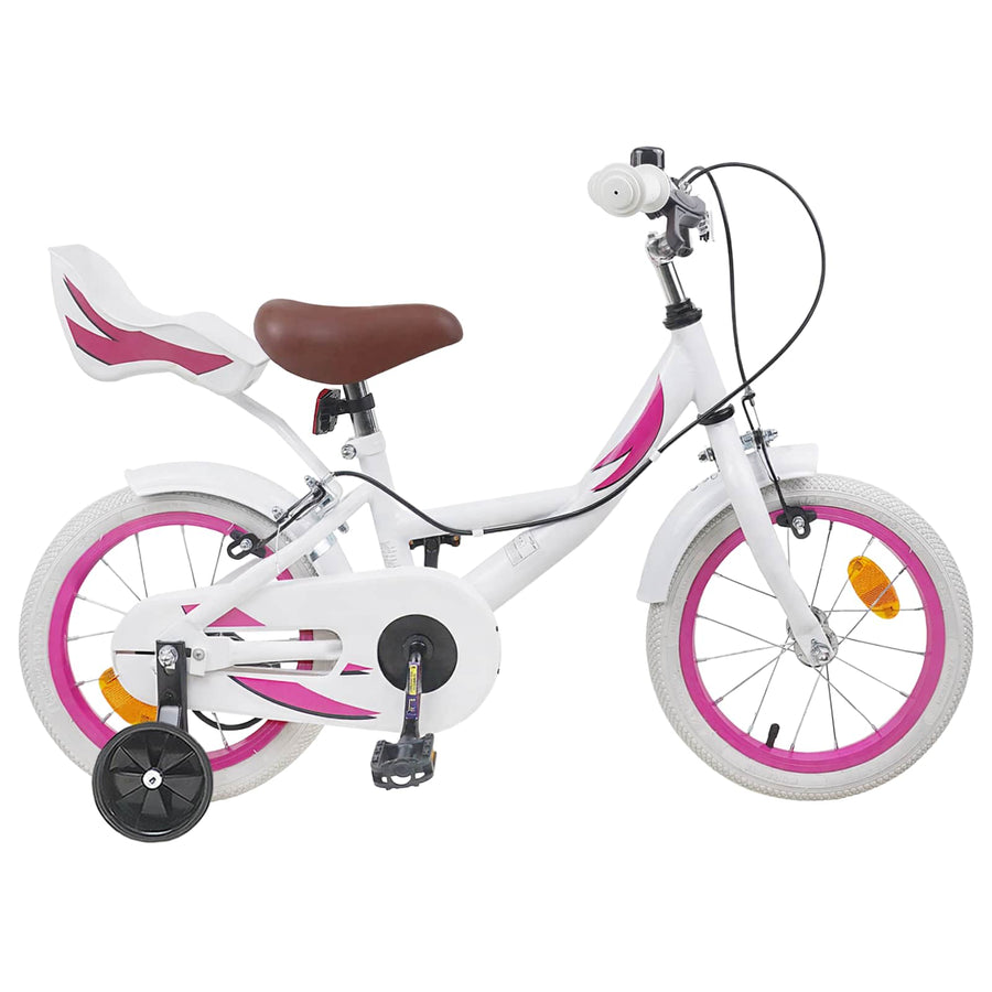 Kinderfiets 16 Inch voor 4-6 jaar oud Wit