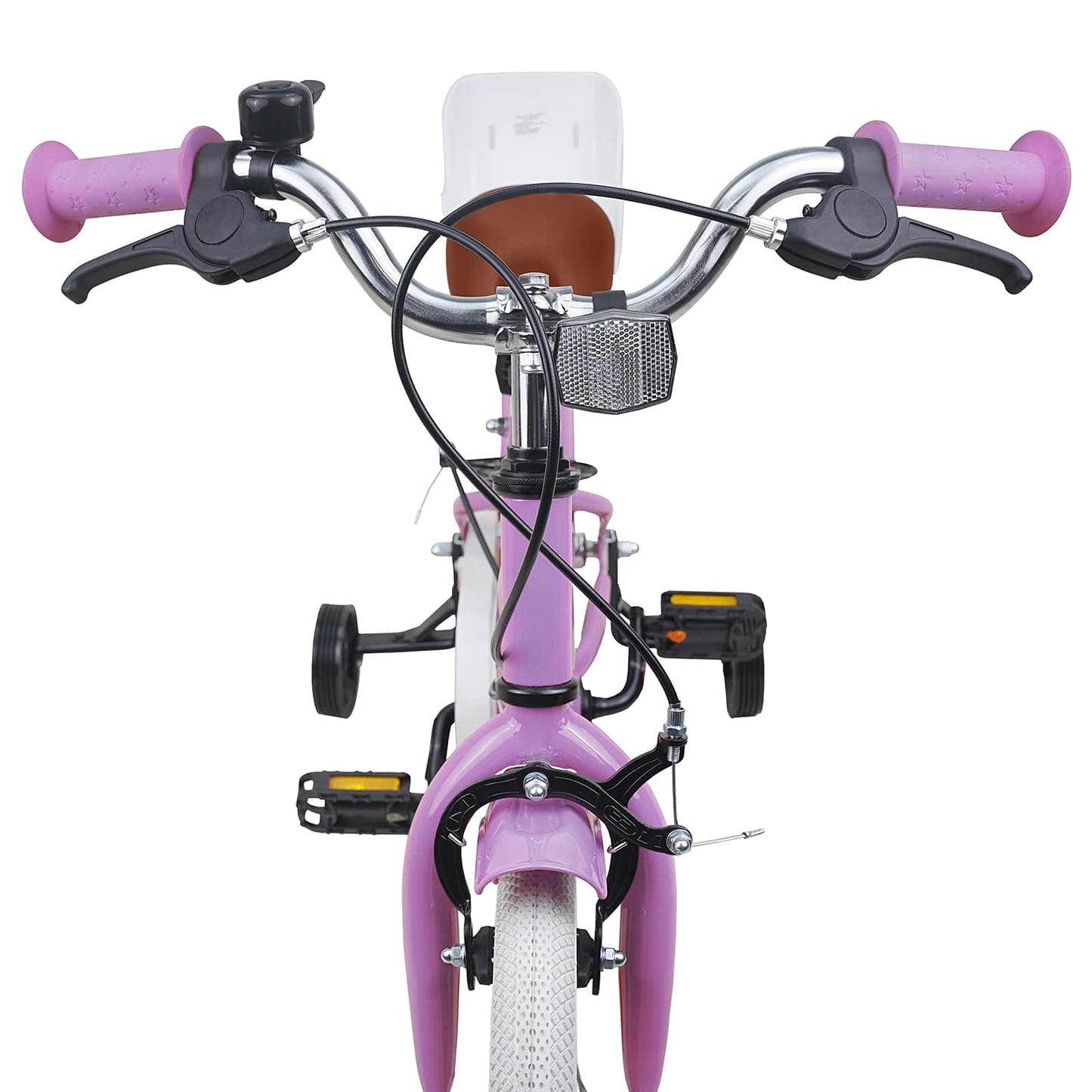 Kinderfiets 14 Inch voor 3-5 jaar oud Paars