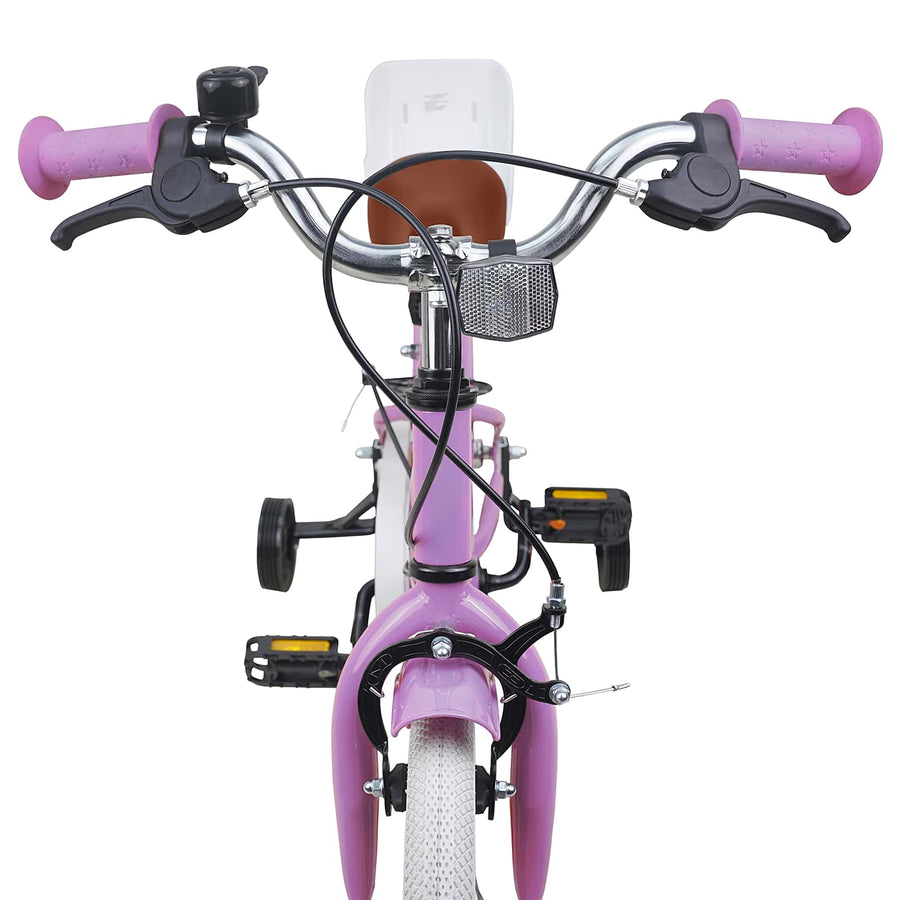 Kinderfiets 16 Inch voor 4-6 jaar oud Paars