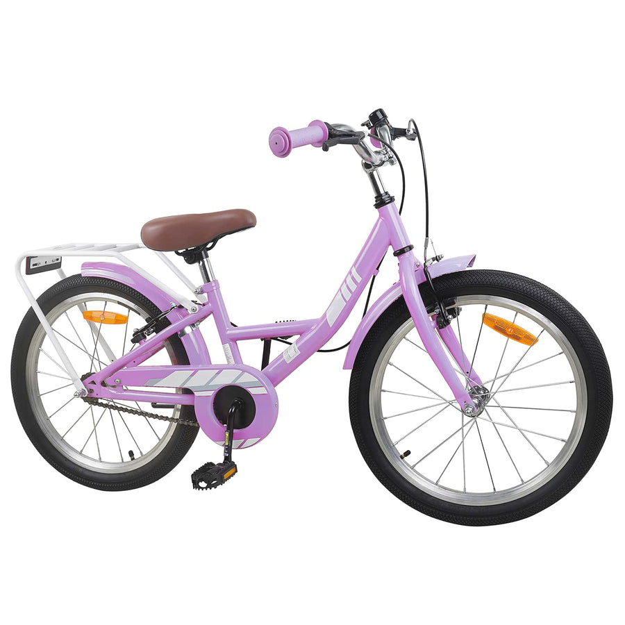 Kinderfiets 20 Inch voor 6-11 jaar oud Paars