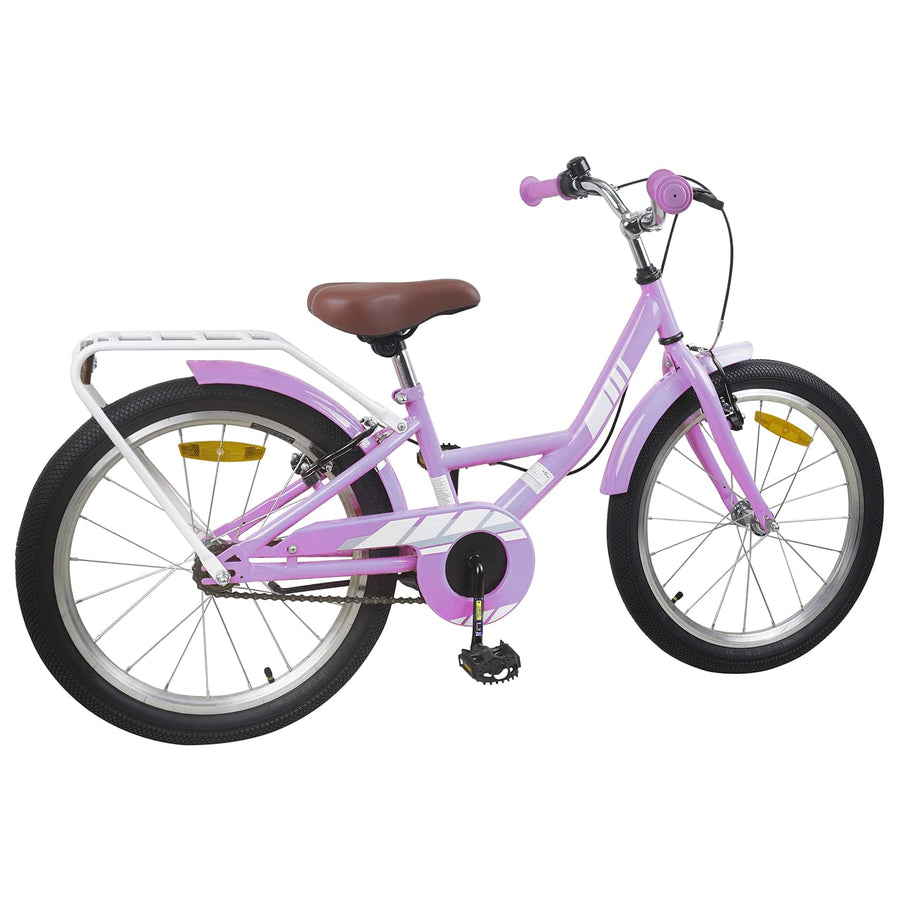 Kinderfiets 20 Inch voor 6-11 jaar oud Paars