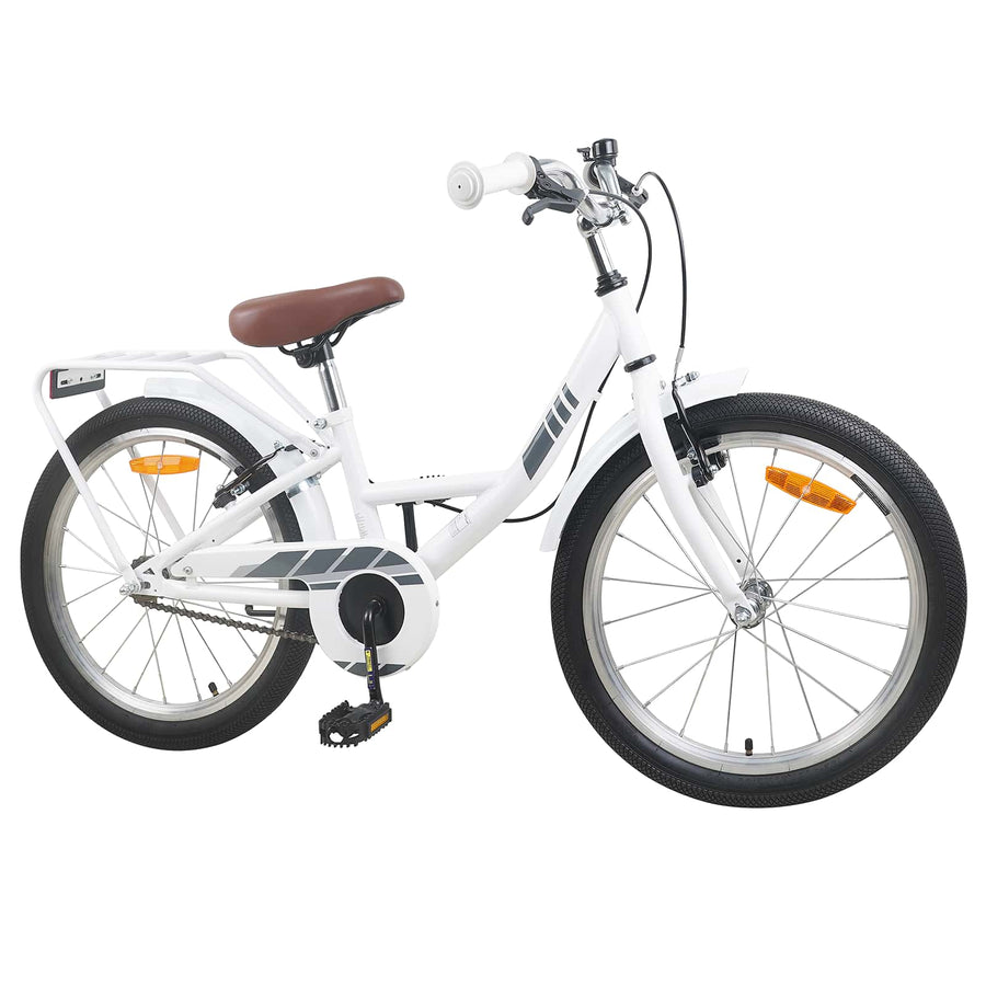 Kinderfiets 18 Inch voor 5-7 jaar Wit