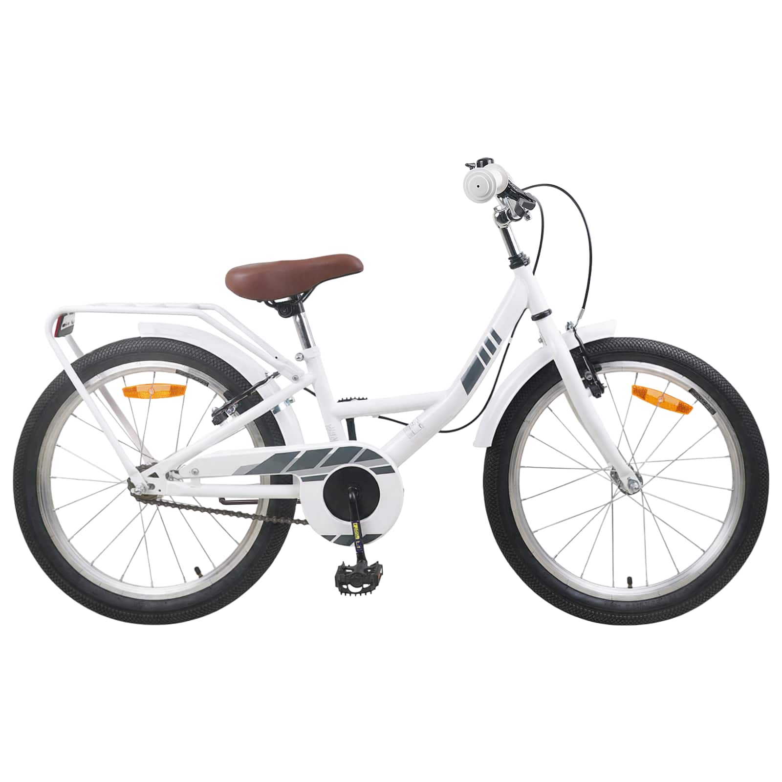 Kinderfiets 18 Inch voor 5-7 jaar Wit