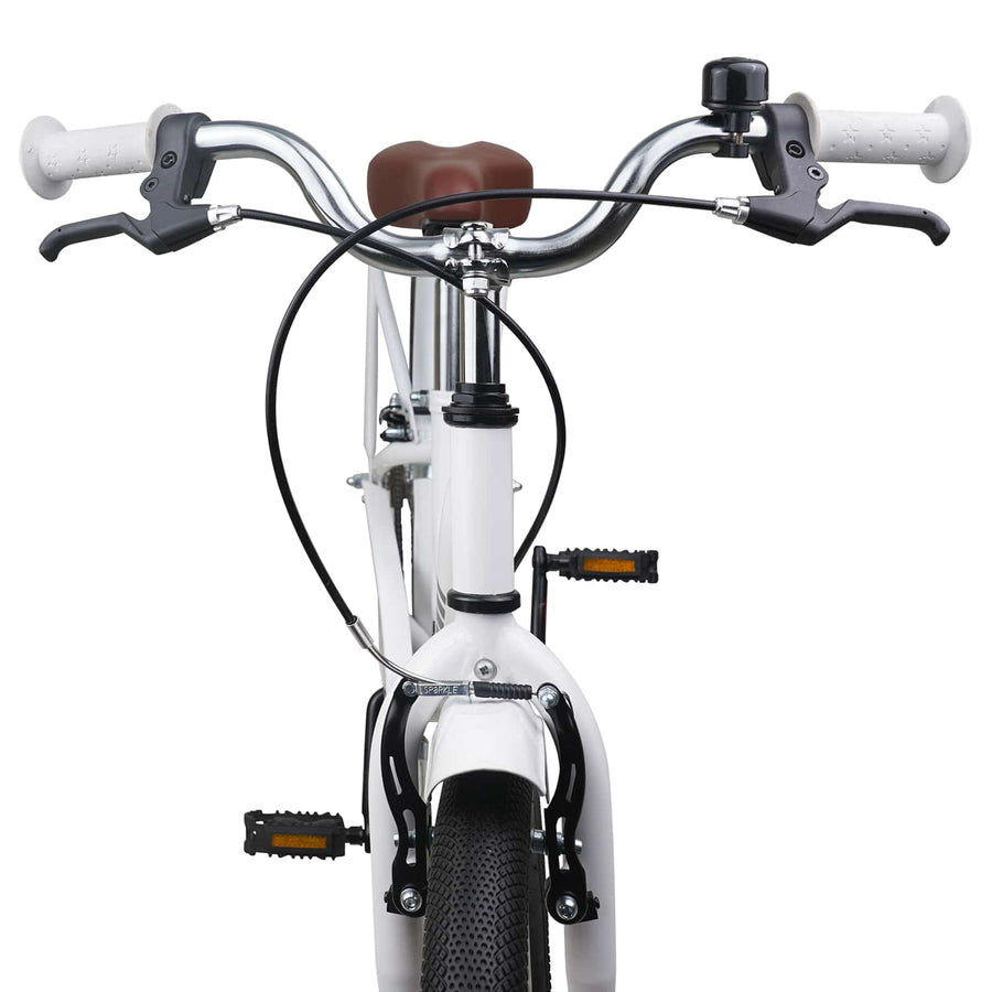 Kinderfiets 20 Inch voor 6-11 jaar oud Wit