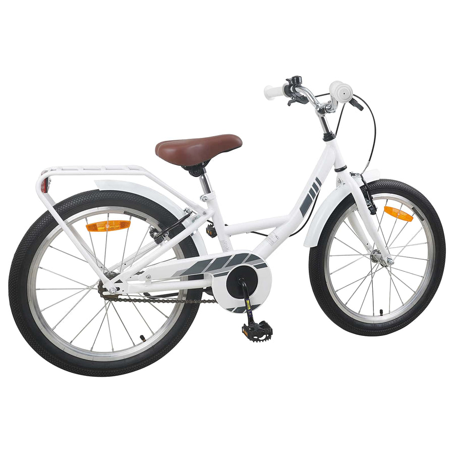 Kinderfiets 20 Inch voor 6-11 jaar oud Wit