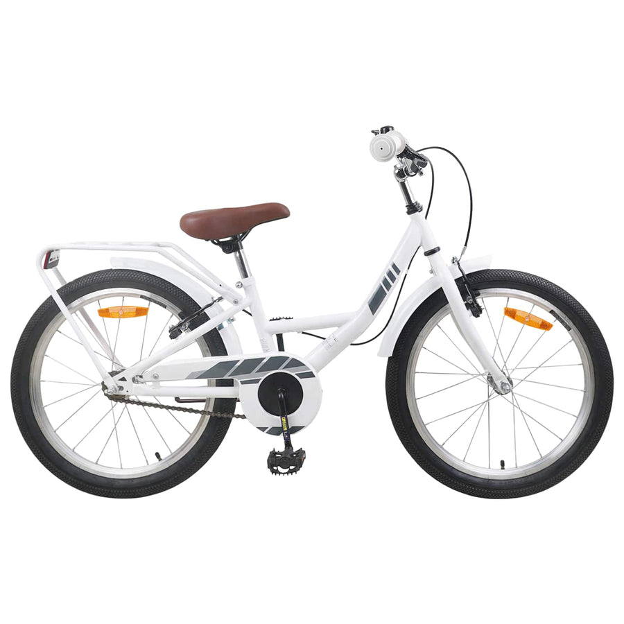 Kinderfiets 20 Inch voor 6-11 jaar oud Wit