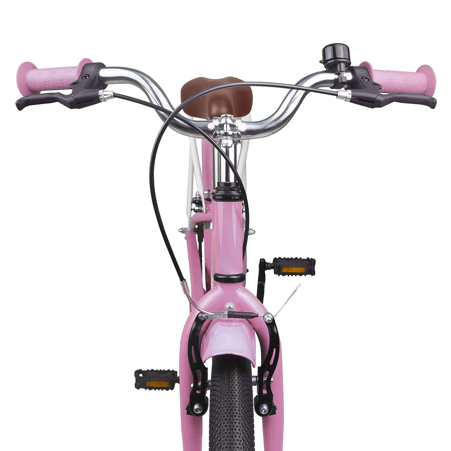 Kinderfiets 20 Inch voor 6-11 jaar oud Lichtroze