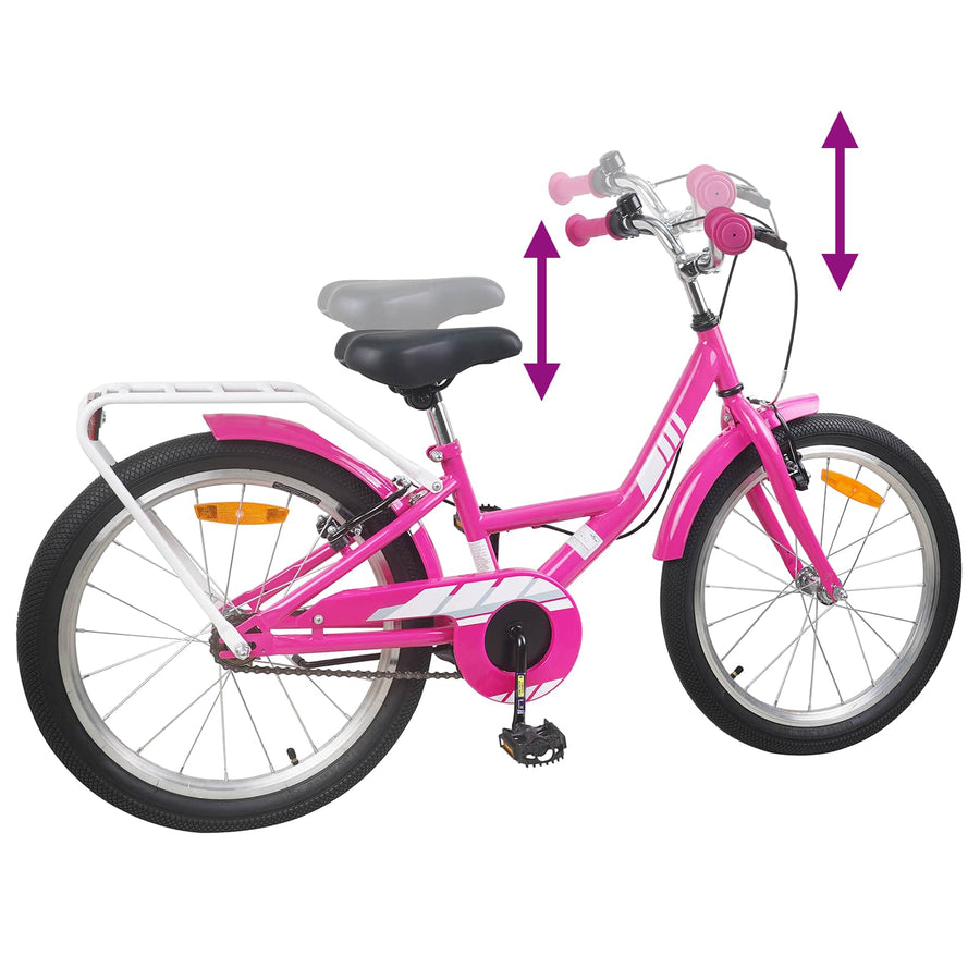 Kinderfiets 20 Inch voor 6-11 jaar oud Roze