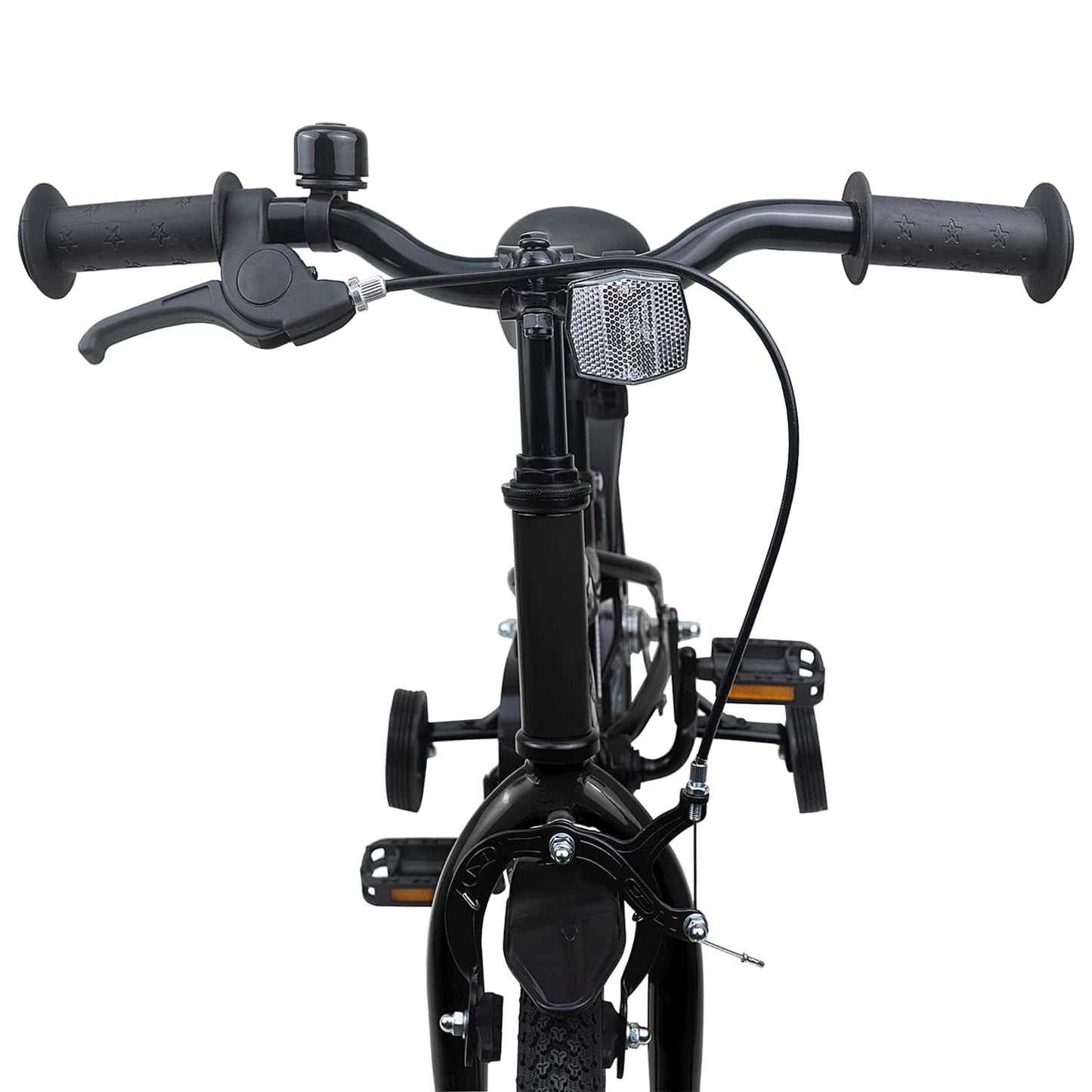 Kinderfiets 12 Inch voor 2-4 jaar oud Zwart