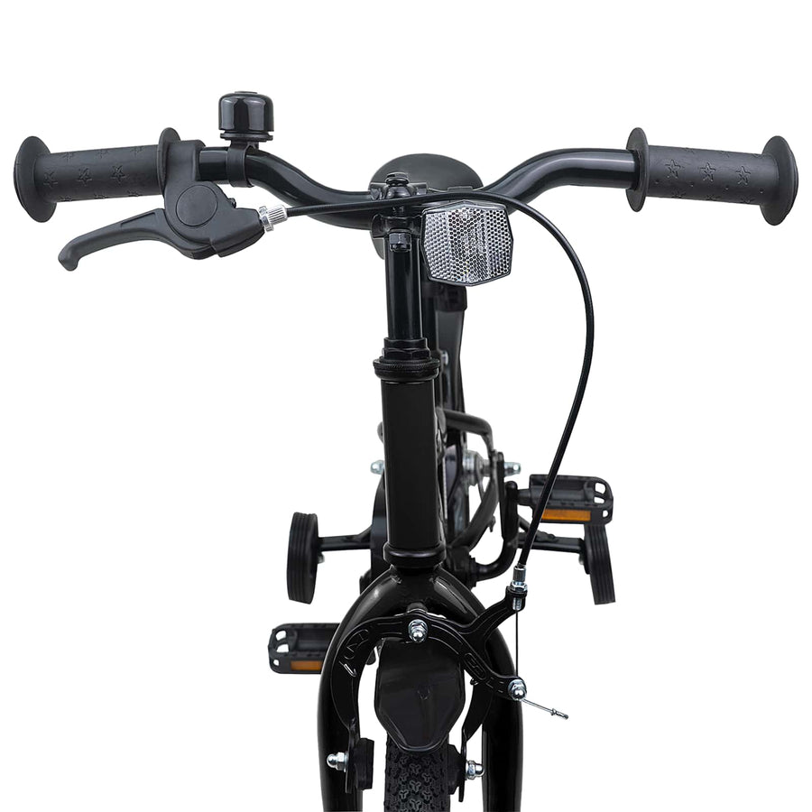 Kinderfiets 12 Inch voor 2-4 jaar oud Zwart