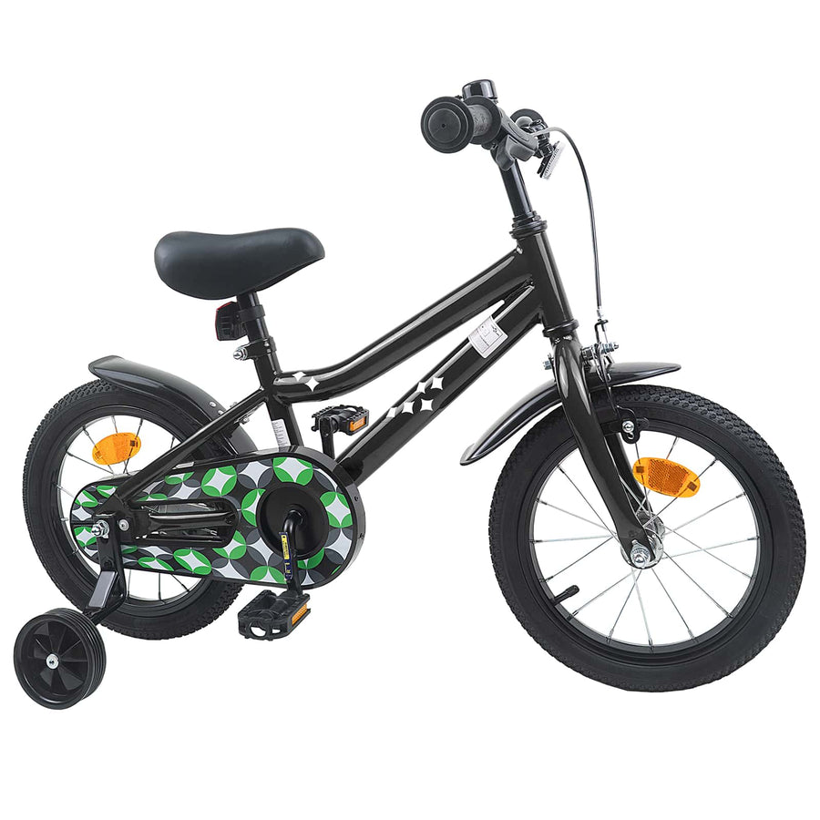 Kinderfiets 16 Inch voor 4-6 jaar oud Zwart
