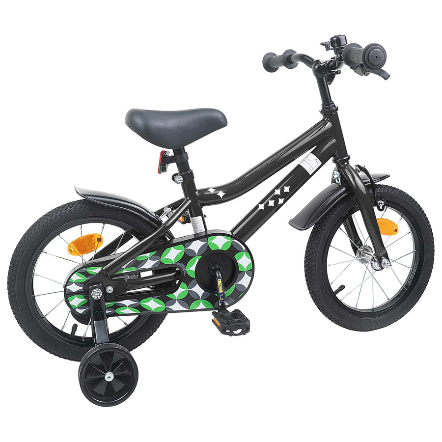 Kinderfiets 16 Inch voor 4-6 jaar oud Zwart