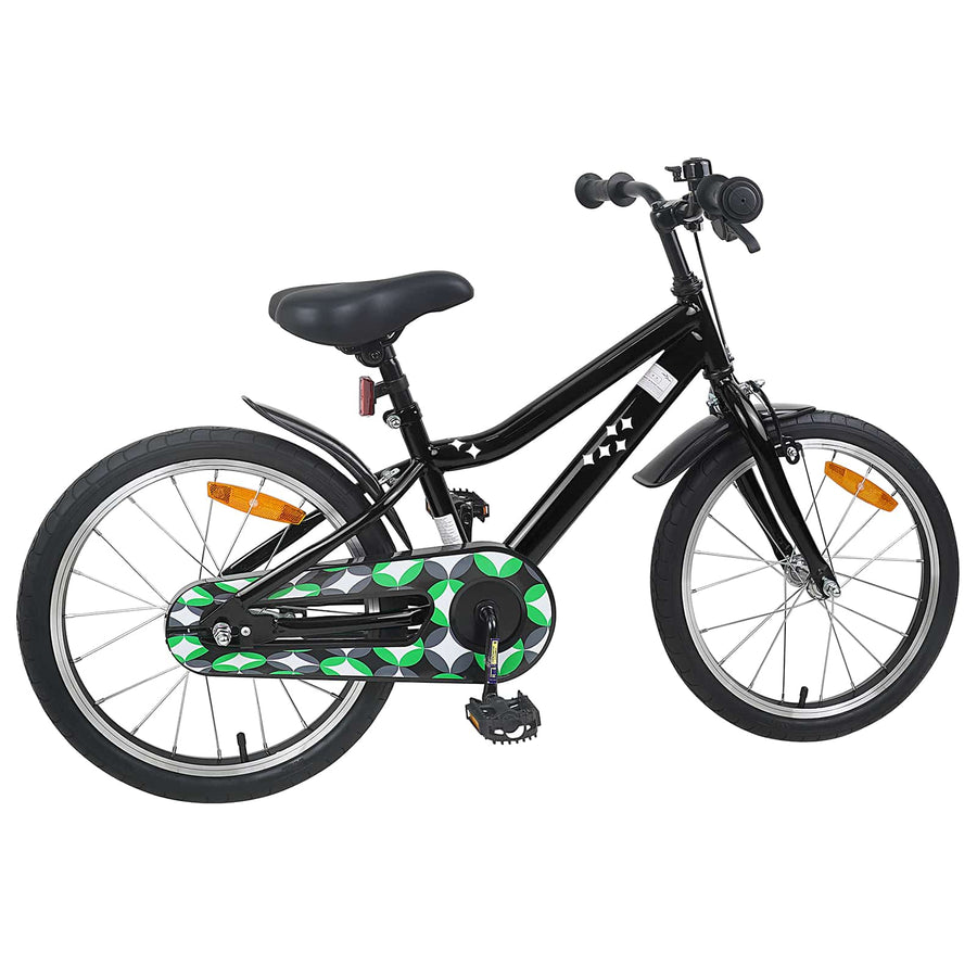Kinderfiets 18 Inch voor 5-7 jaar Zwart