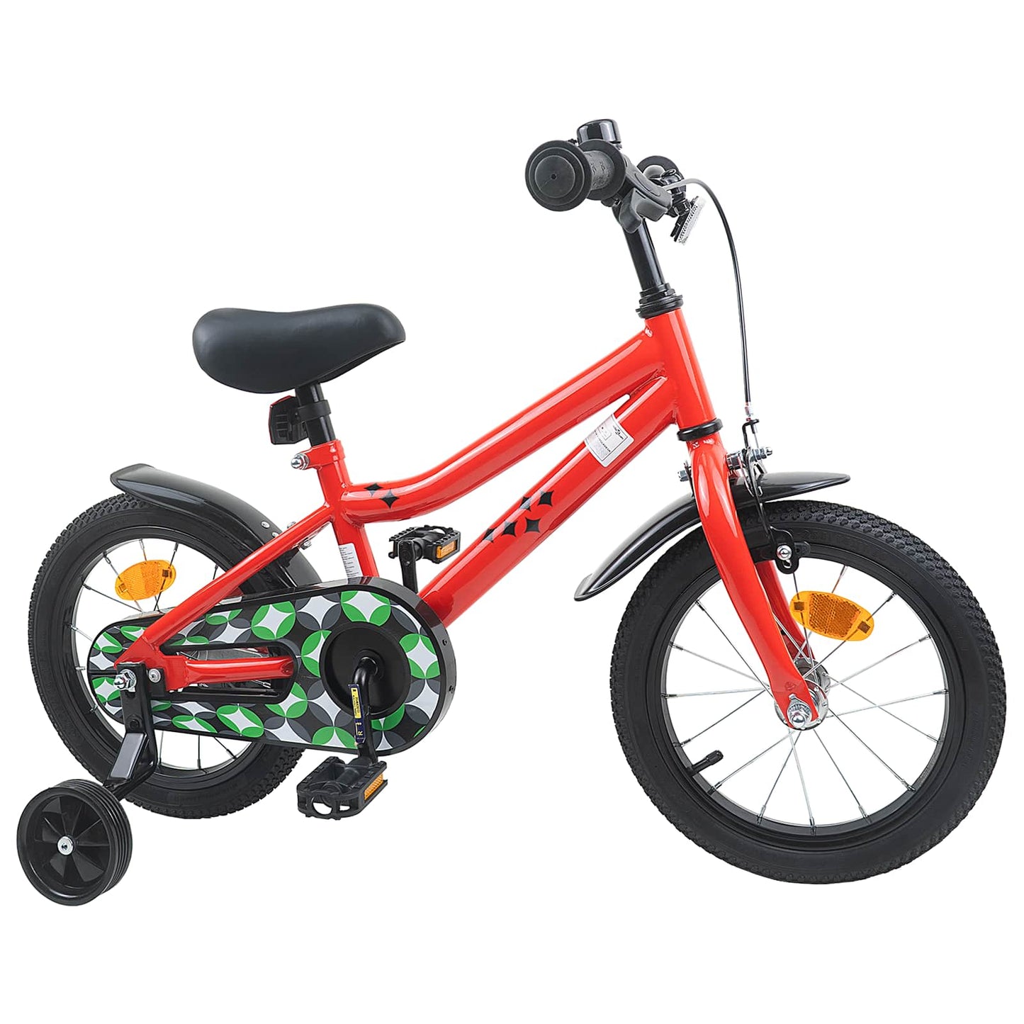 Kinderfiets 12 Inch voor 2-4 jaar oud Rood