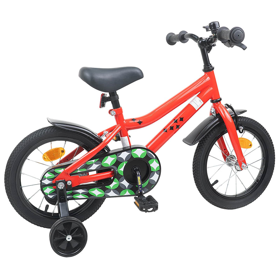 Kinderfiets 16 Inch voor 4-6 jaar oud Rood