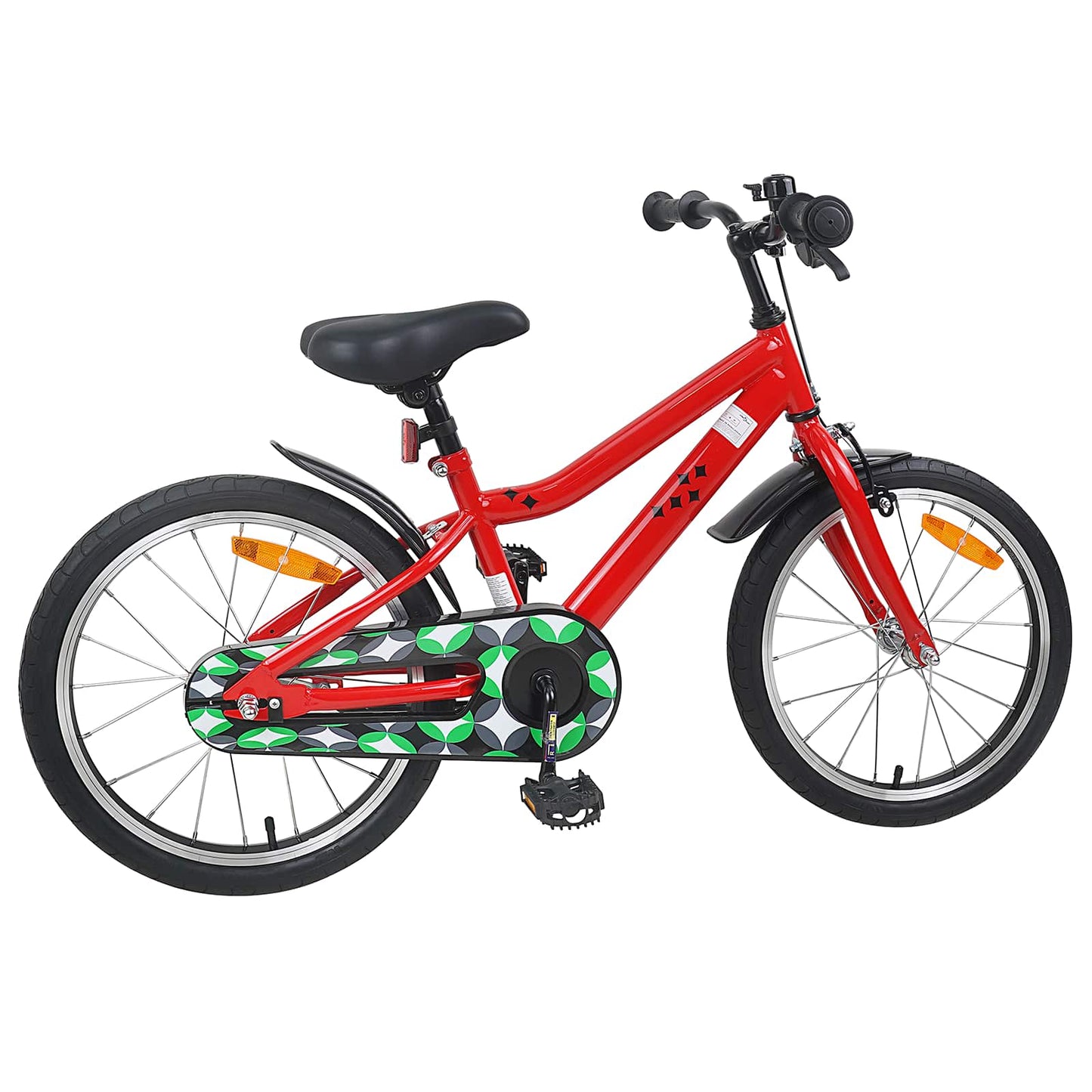 Kinderfiets 18 Inch voor 5-7 jaar Rood