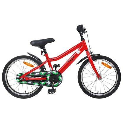 Kinderfiets 18 Inch voor 5-7 jaar Rood