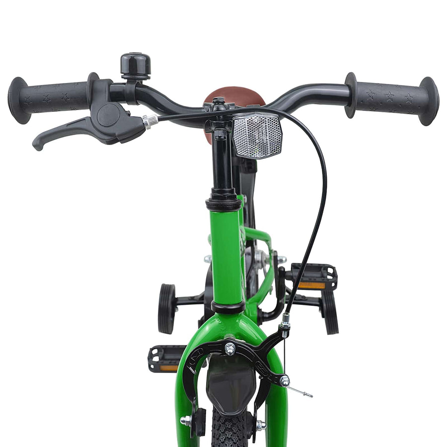 Kinderfiets 16 Inch voor 4-6 jaar oud Groen