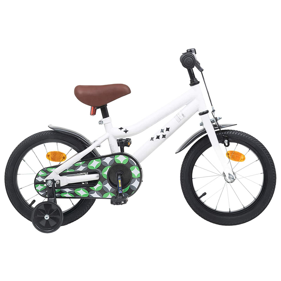 Kinderfiets 14 Inch voor 3-5 jaar oud Wit