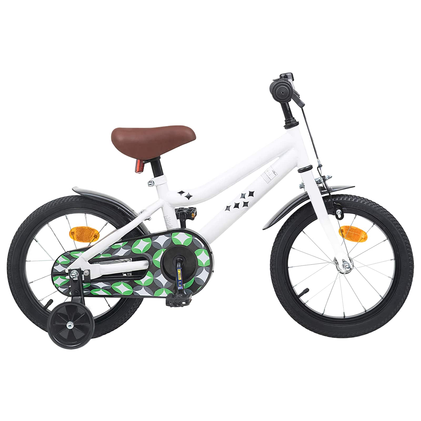 Kinderfiets 16 Inch voor 4-6 jaar oud Wit