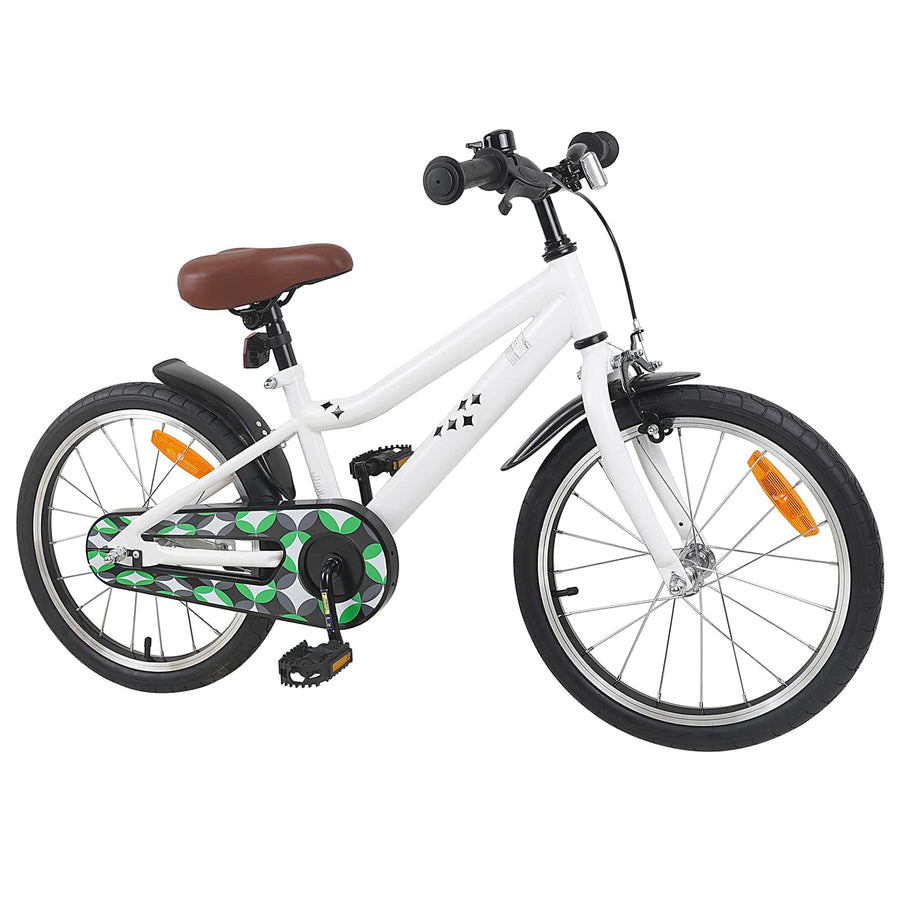 Kinderfiets 18 Inch voor 5-7 jaar Wit