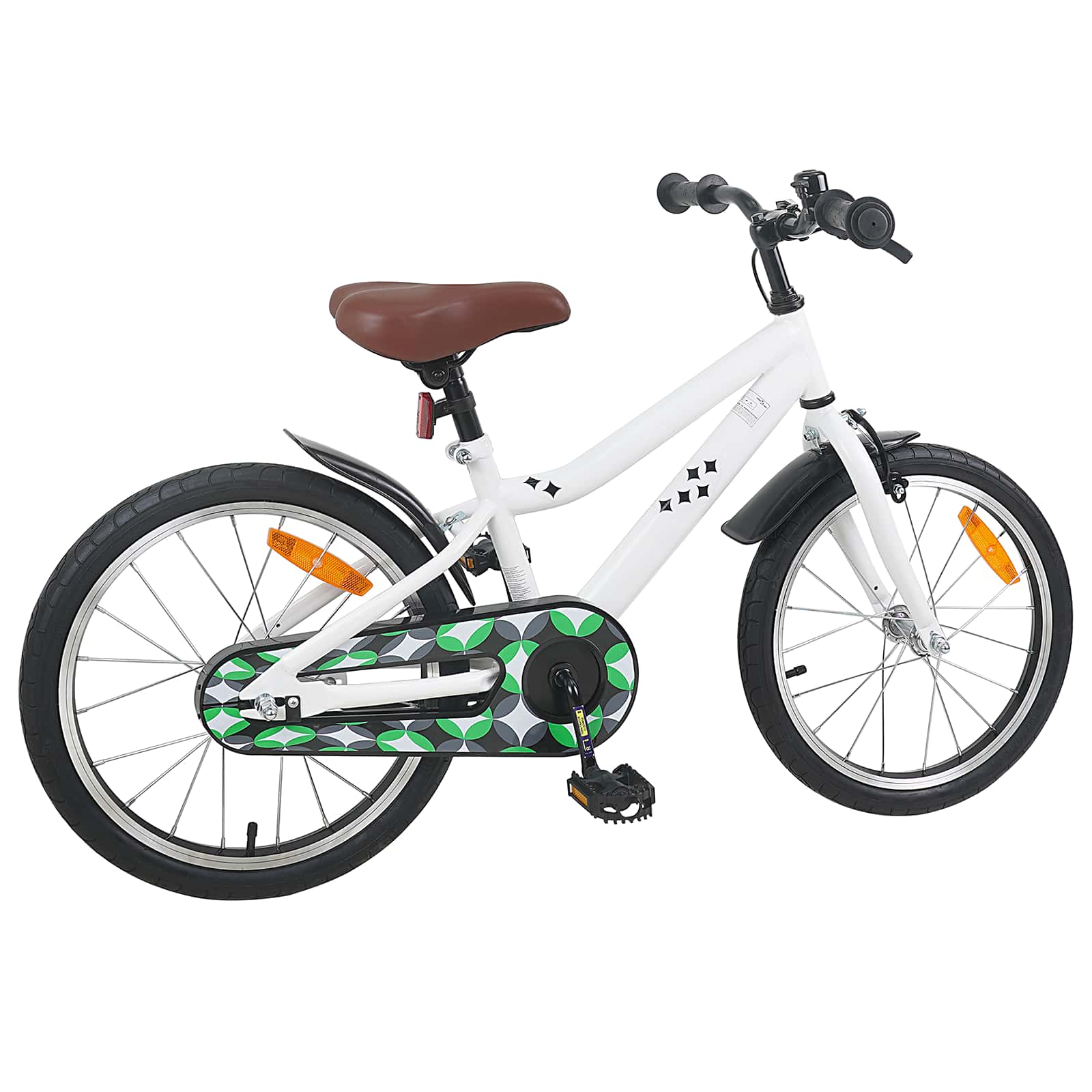 Kinderfiets 18 Inch voor 5-7 jaar Wit