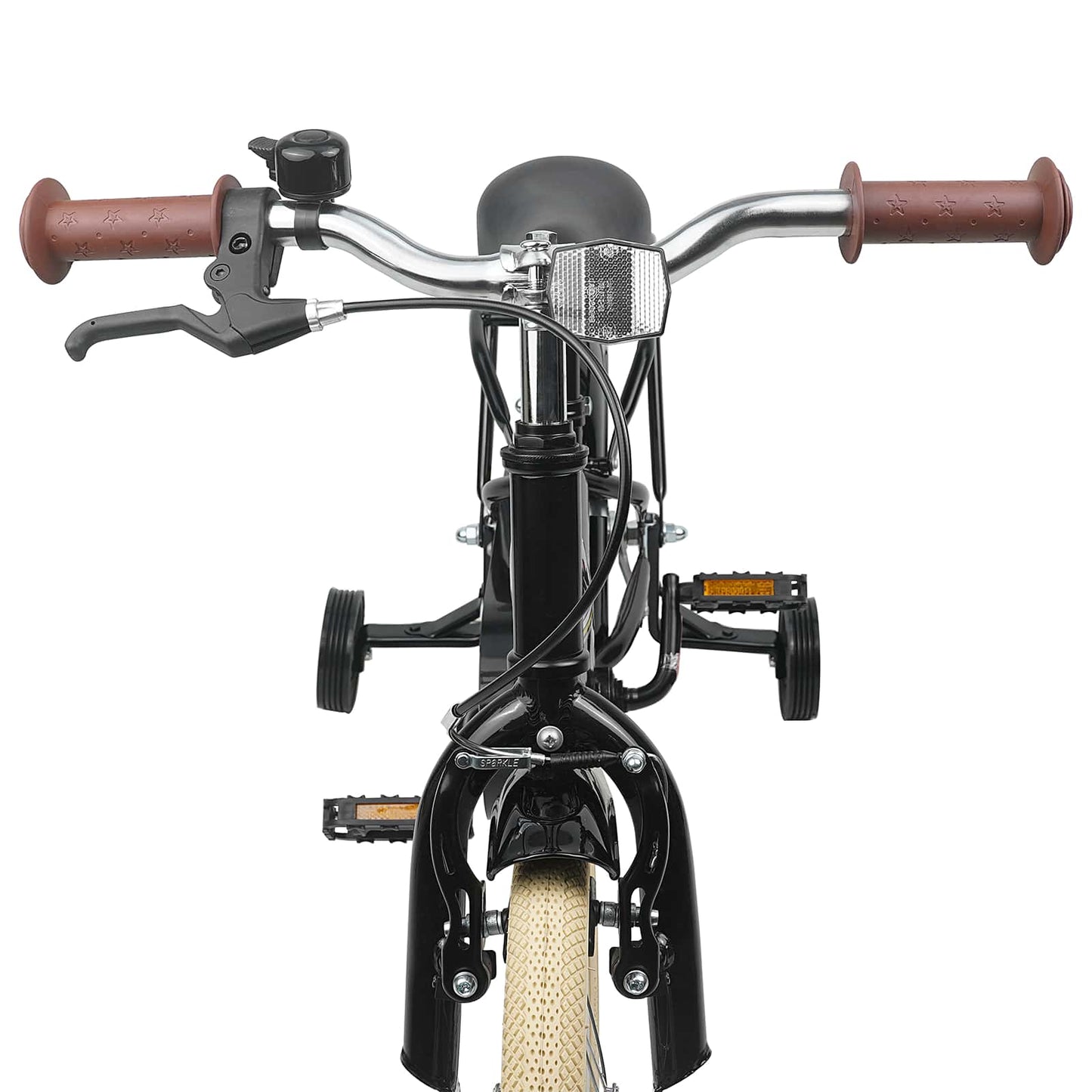 Kinderfiets 12 Inch voor 2-4 jaar oud Zwart