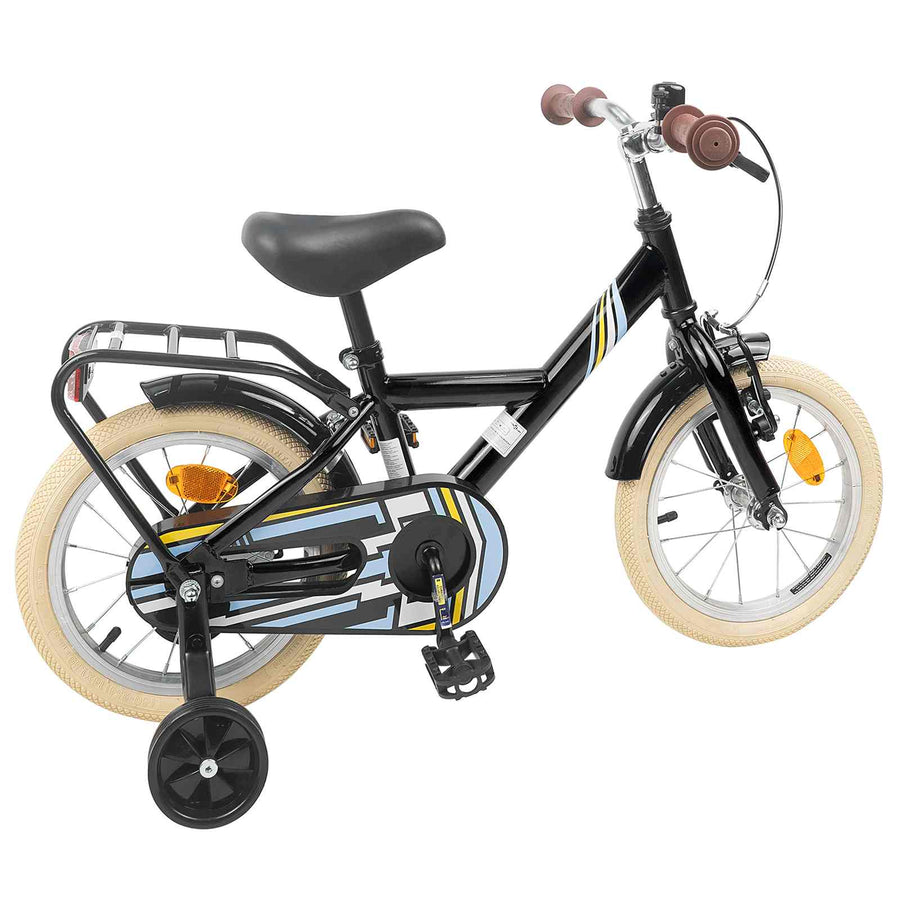 Kinderfiets 12 Inch voor 2-4 jaar oud Zwart