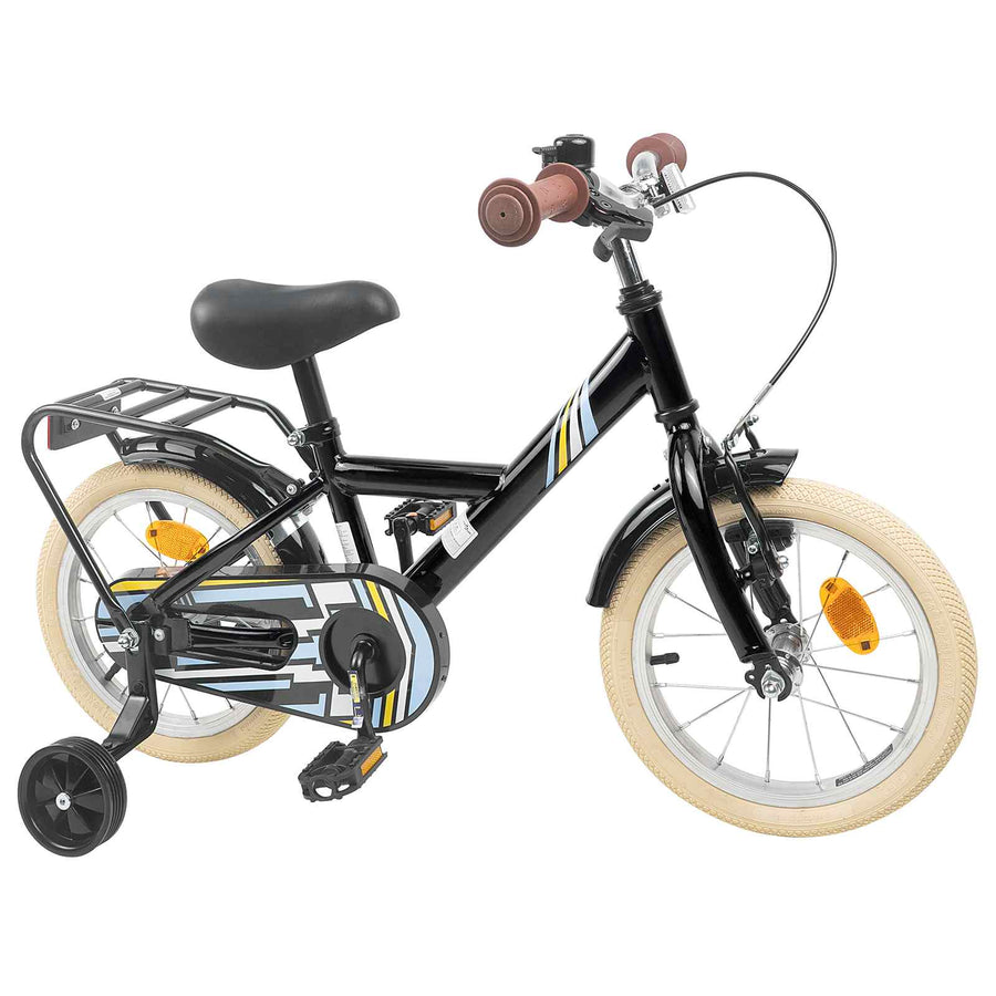 Kinderfiets 16 Inch voor 4-6 jaar oud Zwart